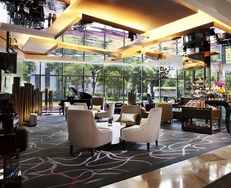 Lobby Lounge at The Longemont Hotel Shanghai, China